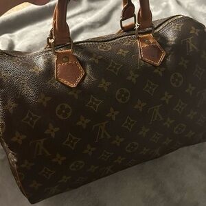Louis Vuitton Brown Monogram Satchel